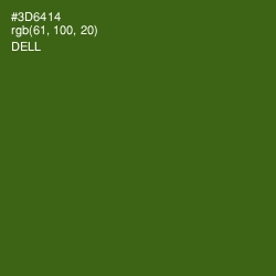 #3D6414 - Dell Color Image