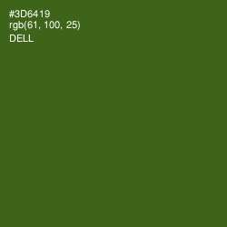 #3D6419 - Dell Color Image