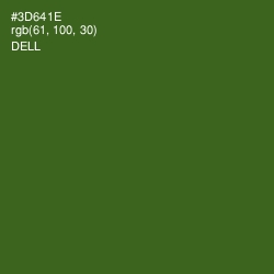 #3D641E - Dell Color Image