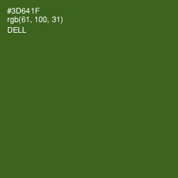 #3D641F - Dell Color Image