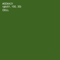 #3D6421 - Dell Color Image