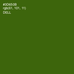 #3D650B - Dell Color Image