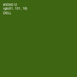 #3D6512 - Dell Color Image