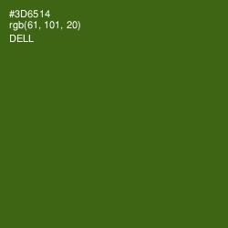 #3D6514 - Dell Color Image