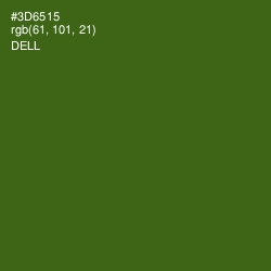 #3D6515 - Dell Color Image