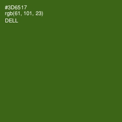 #3D6517 - Dell Color Image