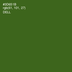 #3D651B - Dell Color Image