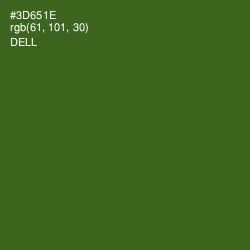 #3D651E - Dell Color Image