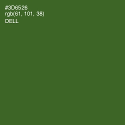 #3D6526 - Dell Color Image