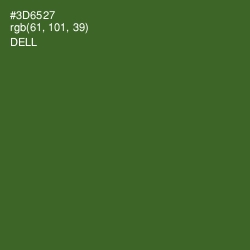 #3D6527 - Dell Color Image