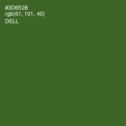 #3D6528 - Dell Color Image