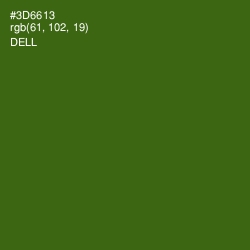 #3D6613 - Dell Color Image