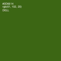 #3D6614 - Dell Color Image