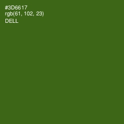 #3D6617 - Dell Color Image