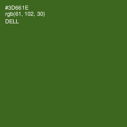#3D661E - Dell Color Image
