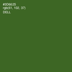 #3D6625 - Dell Color Image