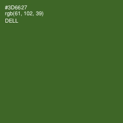 #3D6627 - Dell Color Image