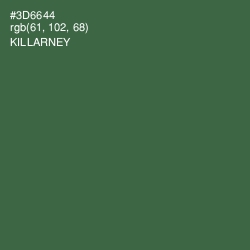 #3D6644 - Killarney Color Image