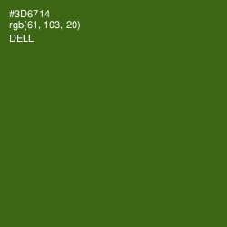 #3D6714 - Dell Color Image