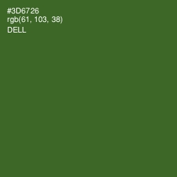 #3D6726 - Dell Color Image