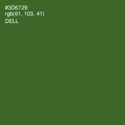 #3D6729 - Dell Color Image