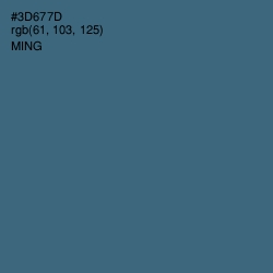 #3D677D - Ming Color Image