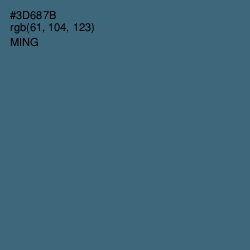 #3D687B - Ming Color Image