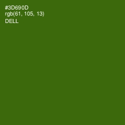 #3D690D - Dell Color Image
