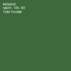 #3D693C - Tom Thumb Color Image