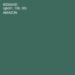 #3D6A5D - Amazon Color Image