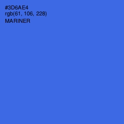 #3D6AE4 - Mariner Color Image