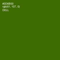 #3D6B00 - Dell Color Image