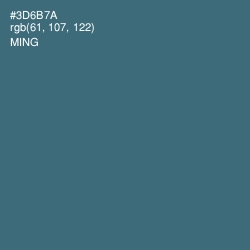 #3D6B7A - Ming Color Image