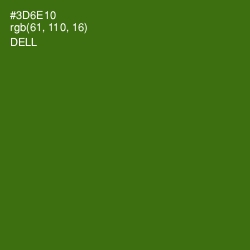 #3D6E10 - Dell Color Image