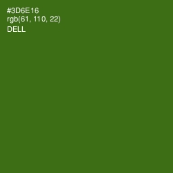 #3D6E16 - Dell Color Image