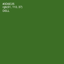 #3D6E25 - Dell Color Image