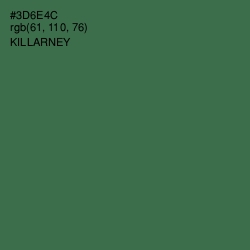 #3D6E4C - Killarney Color Image