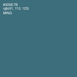 #3D6E7B - Ming Color Image