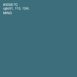 #3D6E7C - Ming Color Image