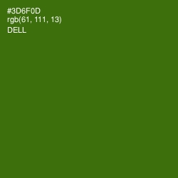 #3D6F0D - Dell Color Image