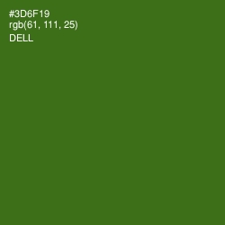 #3D6F19 - Dell Color Image