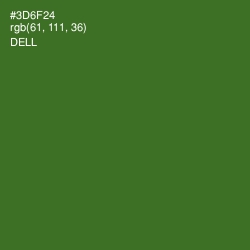 #3D6F24 - Dell Color Image