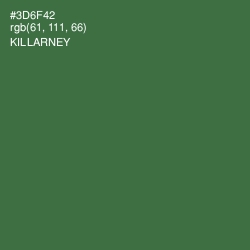 #3D6F42 - Killarney Color Image