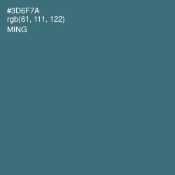 #3D6F7A - Ming Color Image