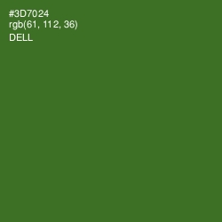 #3D7024 - Dell Color Image
