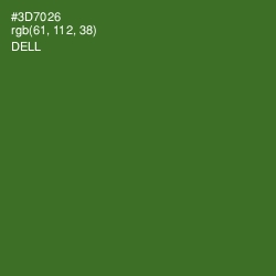 #3D7026 - Dell Color Image