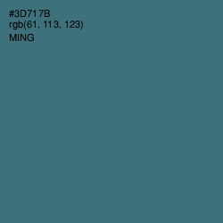 #3D717B - Ming Color Image