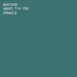 #3D726D - Oracle Color Image