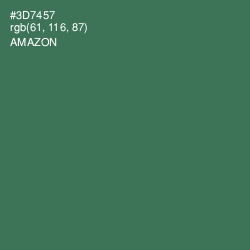 #3D7457 - Amazon Color Image