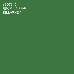 #3D7640 - Killarney Color Image